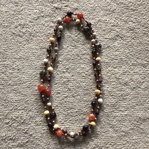 Santa Fe colored beaded necklace